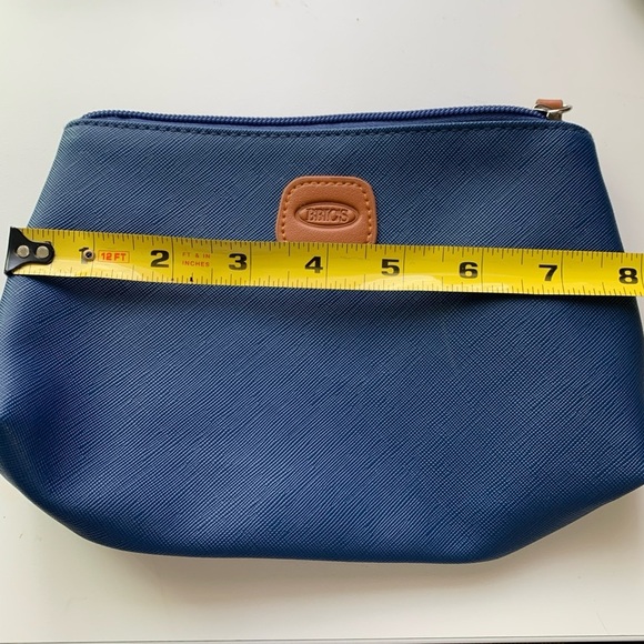 Bric's Philippine Airlines Business Class Toiletry Bag Navy Travel Zipper HTF - Picture 6 of 7
